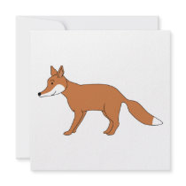 Red Fox. Personalized Invites