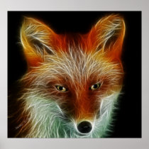 Red Fox Print