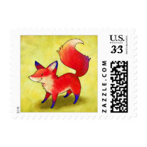 Red Fox Stamp