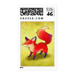 Red Fox Stamp