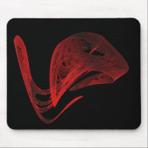 Red Fractal - Foo mousepads