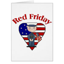 Red Friday Male cards by cooltees Red Friday Male cards