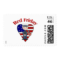 Red Friday Male postage