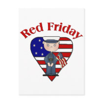 Red Friday Male postcards by cooltees Red Friday Male postcards