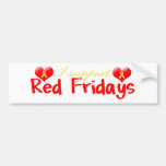 Red Fridays Bumper Sticker