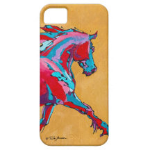 Red Friesian iPhone 5 Barely There case iPhone 5 Case