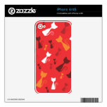 Red Funky Kittens Zazzle Skin skins