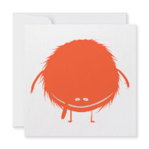 red fuzzy duzzle monster custom announcements