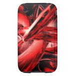 Red Gamma Radiation A iPhone 3G/3GS CaseMate Tough iPhone 3 Tough Cases