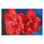 Red garden flowers stationery