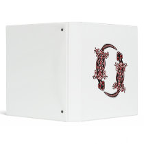 Red Geckos Totem Binder