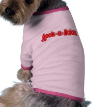 Red Geekalicious Dog Clothes