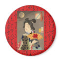Red Geisha magnets