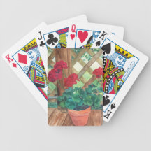 Red Geranium Card Deck