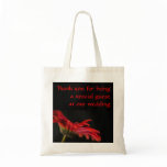 Red Gerbera Flower Wedding bags