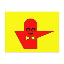Red Ghost postcards