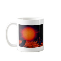 Red giant Sun Coffee Mug