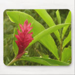 Red Ginger Flower Mousepad