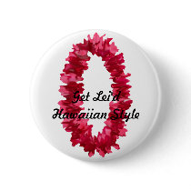 Red Ginger Lei  button