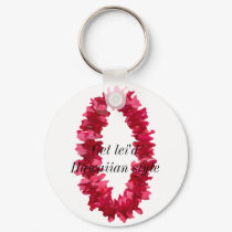 Red Ginger Lei key chain keychains