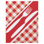Red Gingham &amp; Cutlery Flyer