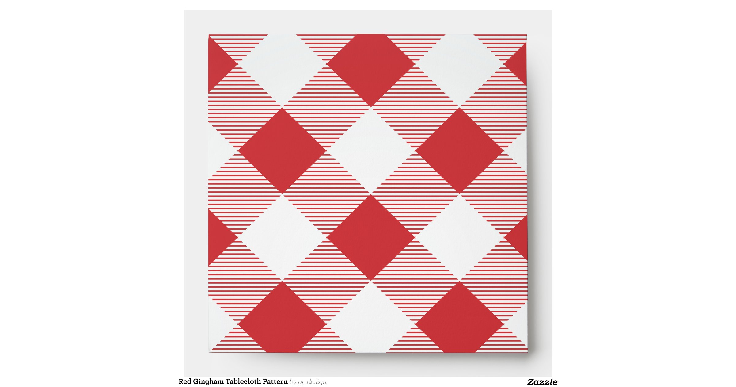 red_gingham_tablecloth_pattern_envelope
