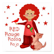 Red Girl posters