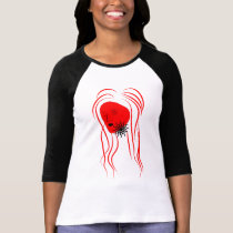 Red Girl Tee t-shirts by MissMissyLue Red Girl Tee t-shirts