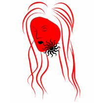 Red Girl Tee t-shirts by MissMissyLue Red Girl Tee t-shirts