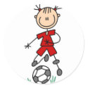 Red Girls Soccer Sticker by stick_figures Red Girls Soccer Sticker
