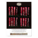 Red Glass Flute Vases posters by engravedstone Red Glass Flute Vases posters