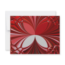 Red Glass Stones invitations by ArtbyLina Red Glass Stones invitations