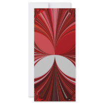 Red Glass Stones rack cards by ArtbyLina Red Glass Stones rack cards