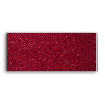 Red Glitter Envelope