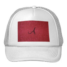 Red glitter hats