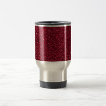 Red Glitter Mugs