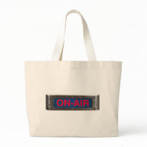Red Glow On-Air Light Canvas Bag