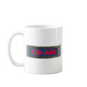 Red Glow On-Air Light mugs
