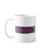 Red Glow On-Air Light mugs