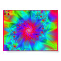 Red Glow Spiral posters