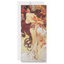 Red Goddess Rack Card Template