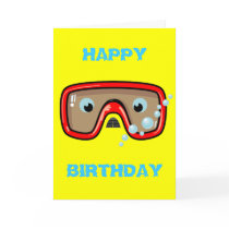 Red Goggles Card