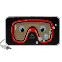 Red Goggles Mini Speakers