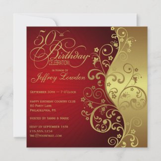 Surprise 50th Birthday Party Invitations on 50th Birthday Party Invitation By Nightsweatsdiva Browse Other 50th