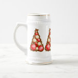 Red & Gold Bubbles Christmas Trees Coffee Mug