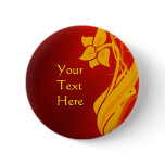 Red & Gold Button