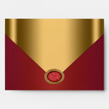 Red Gold  Envelope