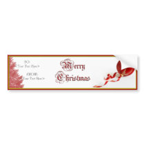 Red Gold Framed Wine Label bumper stickers by NotionsbyNique Red Gold Framed Wine Label bumper stickers