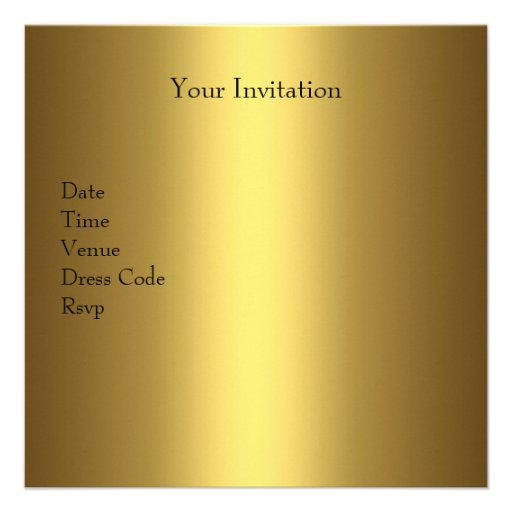 Red Gold Jewel 40th Elegant Birthday Party Personalized Invites