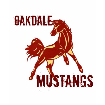 Red-Gold Mustang T-Shirt by Customizables
